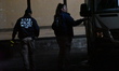 New York City Police Department Crime Scene Unit investigators collect evidence at the sce...