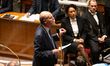 In Paris, France, on January 28, 2025, Eric Lombard, French Minister of the Economy, Finan...