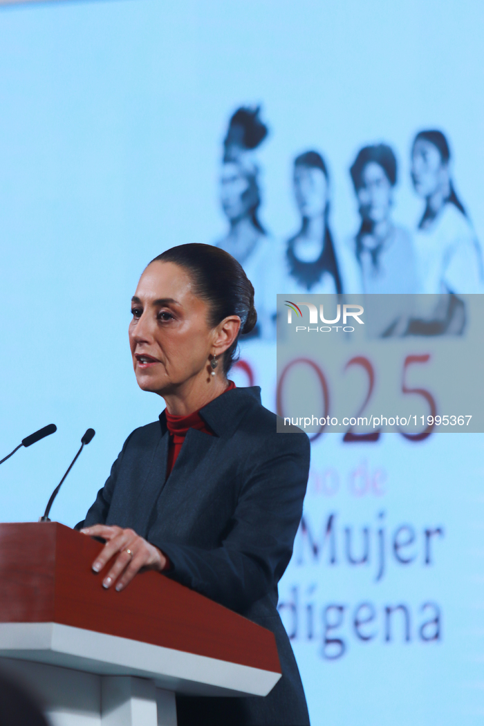 Mexico’s President Claudia Sheinbaum News Conference