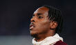 Mathys Tel (Bayern Munich)  looks on during the Champions League MD8 match between Bayern...