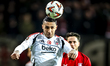 Besiktas JK defender Emirhan Topcu participates in the match between Twente and Besiktas a...