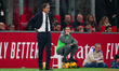 Simone Inzaghi, Head Coach of FC Inter, during the match between AC Milan and FC Inter in...