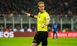 Daniele Chiffi serves as the referee during the Italian championship Serie A football matc...