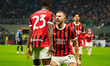 Strahinja Pavlovic (AC Milan) and Fikayo Tomori (AC Milan) participate in the Italian cham...