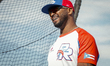 Anthony Garcia during the game between Venezuela and Puerto Rico as part of the Serie Del...