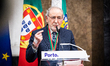 Ramalho Eanes during the ceremony to award the Ilidio Pinho Grand Prize to Ramalho Eanes a...