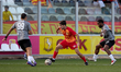 Pablo Leonel Gaitan (center) of Birkirkara is in action during the Malta 360 Sports Premie...