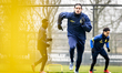 RKC forward Oskar Zawada trains at the Mandemakers Stadium for the Dutch Eredivisie season...