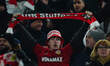  VfB Stuttgart fans  during the DFB pokal quarter final match between VfB Stuttgart and FC...