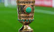  DFB Pokal throphy  during the DFB pokal quarter final match between VfB Stuttgart and FC...