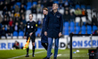 De Graafschap trainer Marinus Dijkhuizen is present during the match between De Graafschap...