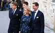 Pavlos, Crown Prince of Greece, Marie-Chantal, Crown Princess of Greece, and their sons, P...