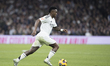 Vinicius Jr of Real Madrid is in action during the La Liga 2024/25 match between Real Madr...