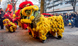 The Asian Community Celebrates The Chinese New Year And The Transition To The Year Of The...