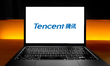 The Tencent Holdings logo, the Chinese multinational technology conglomerate and holding c...