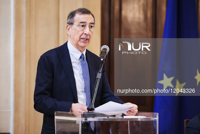 The Press Conference To Present The Activities Of The Asian Development Bank And The Next Annual Meeting At Palazzo Marino In Milan