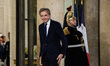 French businessman Bernard Arnault arrives to attend a European heads of state meeting on...