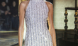 A model walks the runway at the Pamella Roland show during February 2025 New York Fashion...