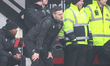 Mat Sadler, manager of Walsall, watches the action during the Sky Bet League 2 match betwe...