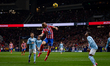 Conor Gallagher of Atletico de Madrid heads the ball during the La Liga EA Sports 2024/25...