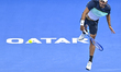 Hady Habib of Lebanon competes in his round of 32 match against Christopher O'Connell of A...