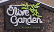EDMONTON, CANADA - FEBRUARY 15:The Olive Garden logo is displayed on the front of an Oliv...