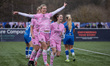 Blackburn Rovers Women's Lucy Newell celebrates after scoring to put them into a 1-0 lead...