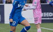 Kaila Novak (#17) of Durham Women celebrates after scoring to make it 1-1 during the FA Wo...