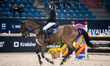 Zsofia Marianna Hermann from Hungary competes on Quantico in the CSI4*-W LF Small Tour com...