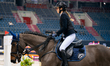 Zsofia Marianna Hermann from Hungary competes on Quantico in the CSI4*-W LF Small Tour com...