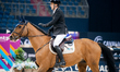 Gabor Szabo Jr. from Hungary competes in the CSI4*-W LF Small Tour competition during the...