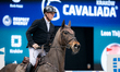 Leon Thijssen from the Netherlands competes on Conthakkato in the CSI4*-W LF Small Tour co...