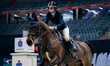Olga Skrobacz from Poland competes on Disco Lady in the CSI4*-W LF Small Tour competition...