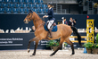 Julia Koszuta from Poland competes on Hellum H&H in the CSI4*-W LF Small Tour competition...