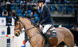Vince Jarmy from Hungary competes on Carbon Girl Z in the CSI4*-W LF Medium Tour competiti...
