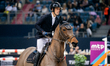 Angelos Touloupis from Greece competes on Del Rey Of The Lowlands Z in the CSI4*-W LF Medi...
