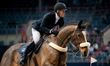 Filip Lewicki from Poland competes on Come in the CSI4*-W LF Medium Tour competition durin...