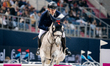 Przemyslaw Konopacki from Poland competes on Pure Pasion From Second Life Z in the CSI4*-W...