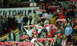 Fana participates in a match of the FIBA EuroBasket 2025 Qualifiers between Poland and Lit...