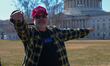 Proud Boy organizer Joseph Biggs is at the U.S. Capitol in Washington, United States, on F...