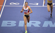 Abi Pawlett participates in the Microplus UK Athletics Indoor Championships at the Utilita...