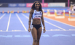 Bianca Williams (60m, Thames Valley Harriers) wins the 60m final during the Microplus UK A...