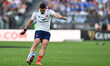 Thomas Ramos of France is in action during the Guinness Six Nations 2025 match between Ita...
