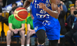 Nicola Akele of Italy plays during the FIBA EuroBasket 2025 qualifiers match between Italy...