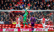 AFC Ajax Amsterdam goalkeeper Matheus catches the ball during the match between Ajax and G...