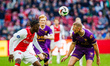 AFC Ajax Amsterdam forward Don-Angelo Konadu plays during the match between Ajax and Go Ah...