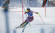 HUBER Katharina of team Austria competes in the Audi FIS Alpine Ski World Cup Women's Slal...