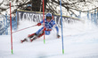 LAMURE Marie of team France competes in the Audi FIS Alpine Ski World Cup Women's Slalom i...
