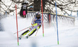 AICHER Emma of team Germany competes in the Audi FIS Alpine Ski World Cup Women's Slalom i...