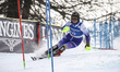 Celina Haller of Team Italy competes in the Audi FIS Alpine Ski World Cup Women's Slalom i...